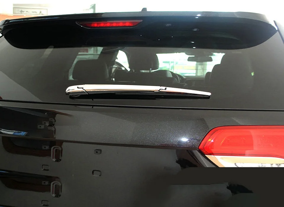 SHINEKA Windscreen Wipers For Jeep Grand Cherokee ABS  Rear Wiper Blade Trim Cover Exterior Chrome For Grand Cherokee 2011-2016