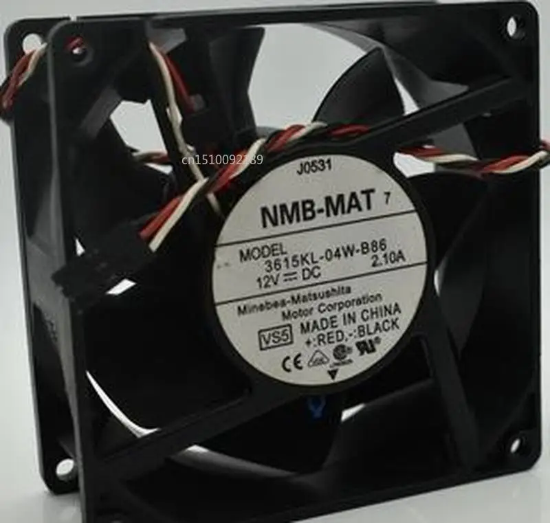 Для 3615KL-04W-B86 12 В 2.10A 9238 для DELL ATX вентилятор охлаждения