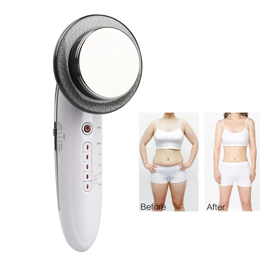 

LED Face Ultrasound Cavitation Slimming Machine Photon Galvanic Ion Body Weight Loss Anti Cellulite Fat Burn Sonic Device