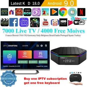 

TTVBOX T95Z Plus Android TV Box 7.1 OS 3GB 32GB Support USB 3.0 BT 4.1 2.4G 5G Dual Band WiFi 3D 4K Full HD H.265 100M Ethernet