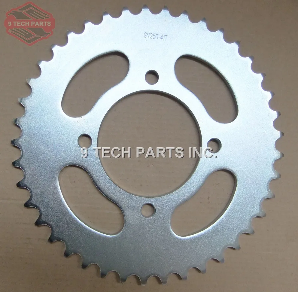 Новинка! GN250 Передняя и задняя Звездочка GN250 41T 15T
