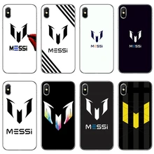 Для iPhone XR X XS Max 8 7 6s 6 plus SE 5s 5c 5 iPod Touch leo Messi логотип Lionel Messi аксессуары чехол для телефона