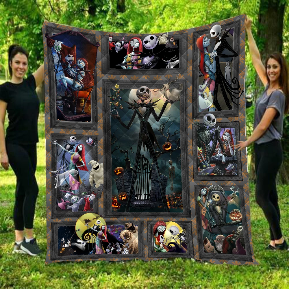 Anime Undertale Skull Printed Home Sofa Cover Quilt Queen Size Kids Adult Warm Blankets For Beds Soft Sofa Outdoor Camping Quilt