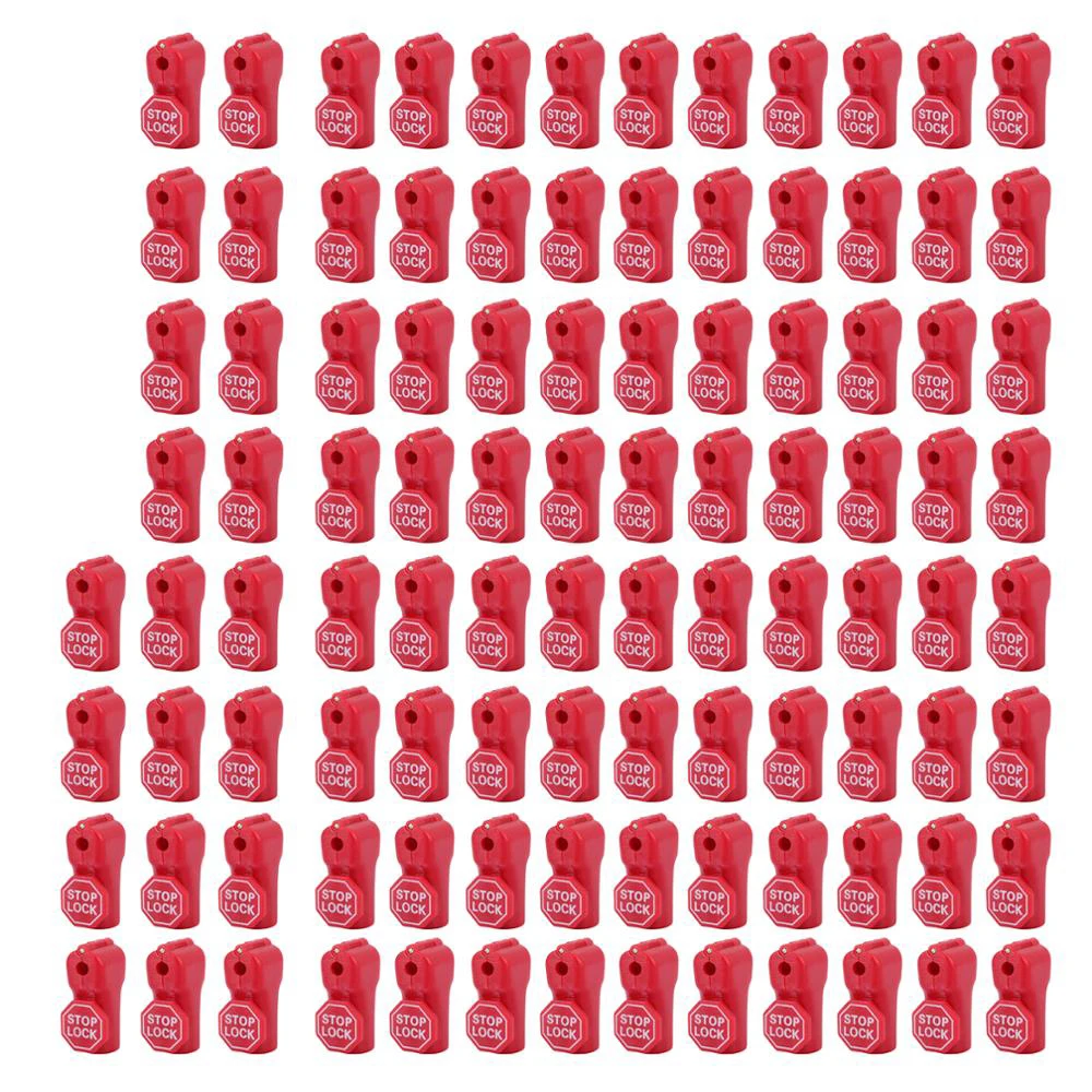100 pcs/Bag 6mm EAS Security Tag stop lock hook Anti Theft Stoplock