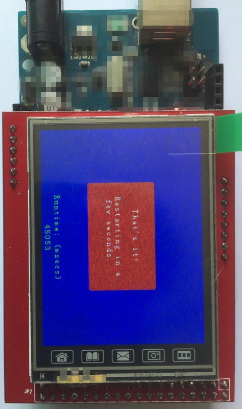 2 шт./лот MEGA 2560 mega2560 с usb кабелем макетная плата+ 2,6 дюймовый TFT ЖК-дисплей сенсорный экран модуль 320*240 st7781 драйвер
