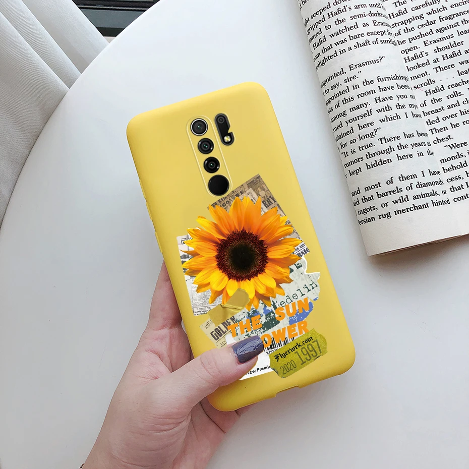 Silicone Soft Phone Back Protector Case Cover in Black