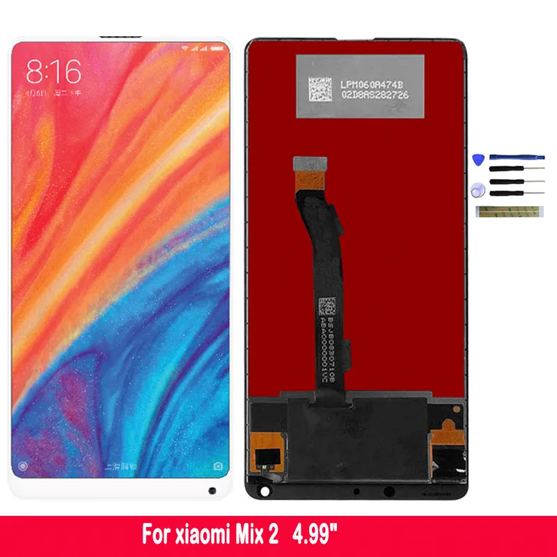 

100% Tested Well Touch Screen Digitizer For Xiaomi Mix 2S Mix2S LCD Display Assembly Glass Panel 5.99" Tools