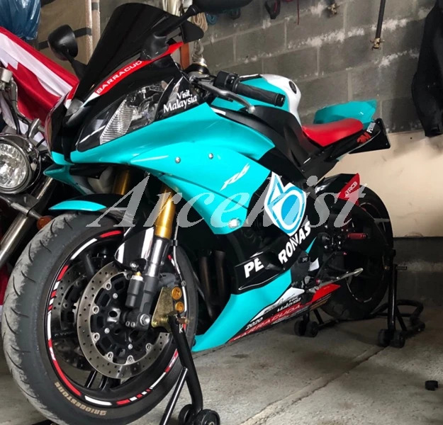 Новый стиль ABS весь мотоцикл обтекатели комплект подходит для YAMAHA YZF-R6 2006 2007 R6 06 07