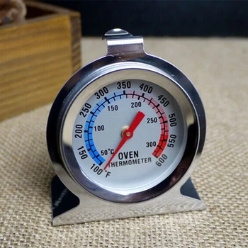 

50~300 Degree Baking Tools Oven Thermometer Barbecue Household Kitchen Thermometer Gauge BBQ Grill Bakeware Stainess Steel