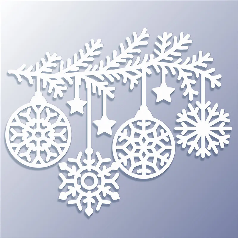 

DiyArts Christmas Dies Snowflake Metal Cutting Dies 2019 for Card Making Scrapbooking Die Embossing Cuts Stencil Craft Dies