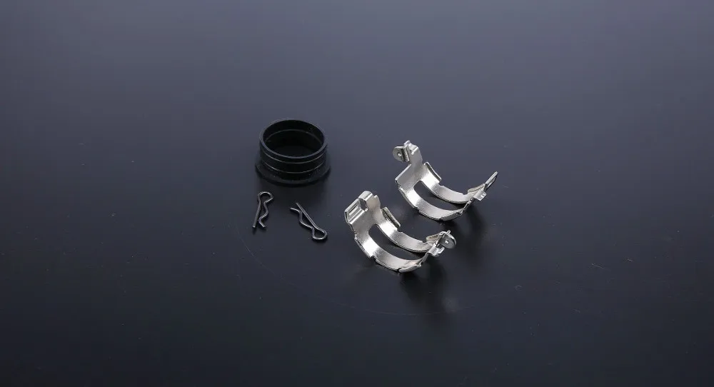 Комплект металлических зажимов для выхлопной трубы 1/5 Hpi Rofun Rovan Km Baja 5b 5t 5sc