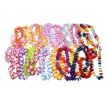 

Hawaii 50 Wreath Party Wedding Birthday Graduation Garland Decoration Hawaii Wreath Lace Flower Beach Party