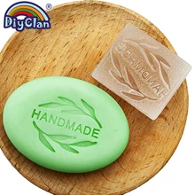 "Ручной работы" Мыло Форма для выпечки diy Лист узор органическое стекло резиновое фальшивое мыло, гл. оливковая ветка акриловая голова на заказ Z0173HM