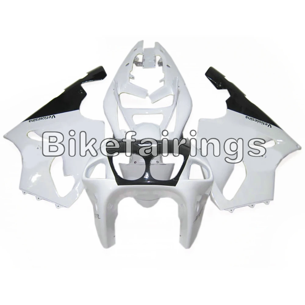 

Fairings For Kawasaki 1996 1997 1998 1999 2000 2001 2002 ZX-7R ZX 7R zx7r Plastic Injection White and Black Lowers