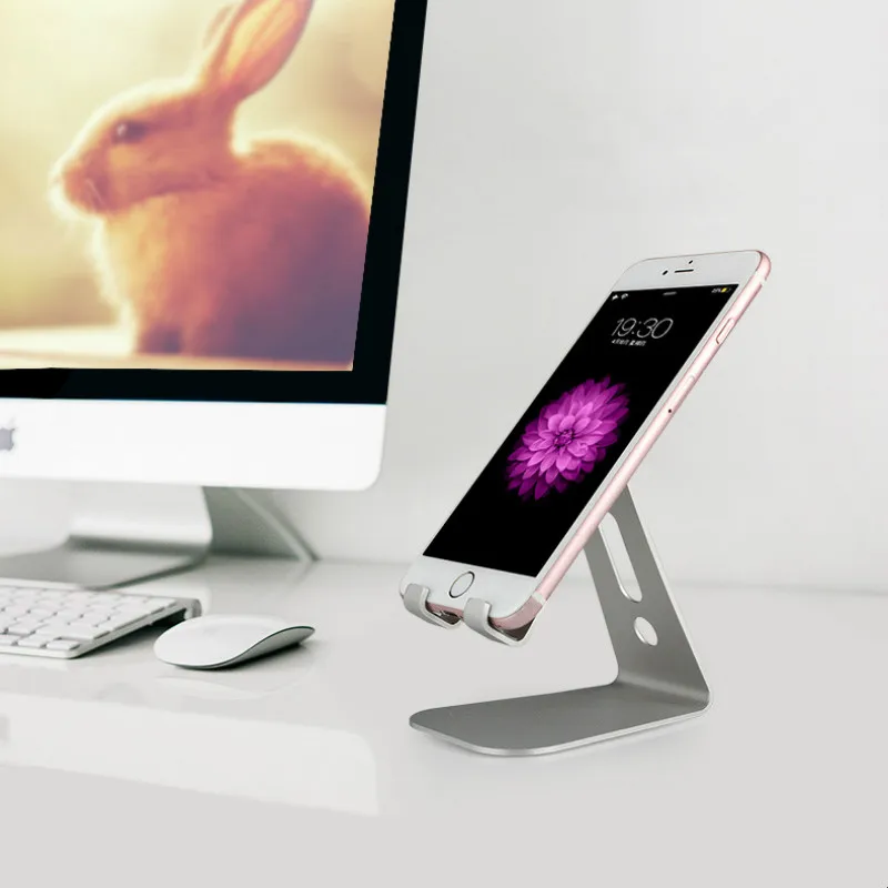 Универсальная Алюминиевая Подставка для планшета для Apple ipad кронштейн для iphone x/8 m ipad samsung Galaxy tab подставка держатель