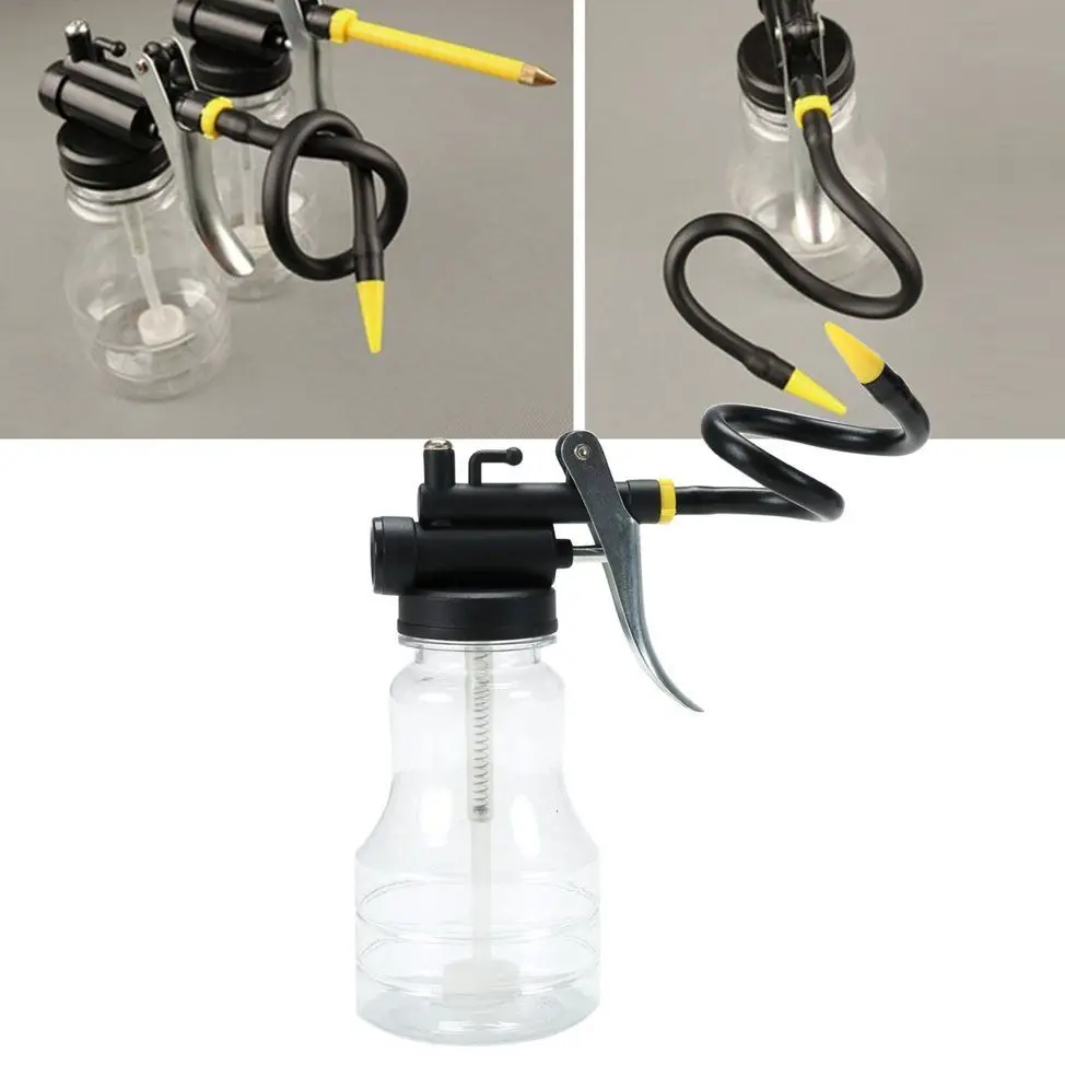 

HVLP Oiler Pump Hose Machine Oil Pot Grease Spray Gun Paint Cans Repair Hand Tool High Pressure Lubricator Airbrush