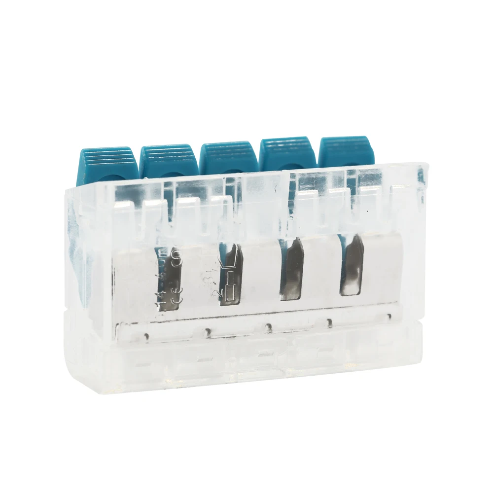 

Hot New 75pcs Cable Connector Wire Universal Junction Compact Box Connectors Quick Terminals with 2/3/5 Way