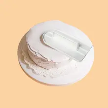 DIY Cake Cream Scraper Smoothing Screed Scraper Cream Cake Decorating Tools Butter Screed Decoration Polisher Baking Tool