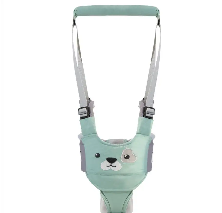 sky blue white bear Детские ходунки для ходьбы Ребенка Рюкзак Тяговый ремень ребенок помощник обучения безопасности поводки ходунки на жгуте - Цвет: sky blue white bear