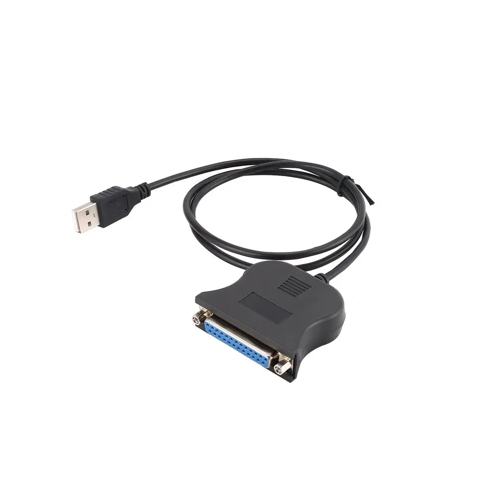 

USB to 25 Pinhole Parallel Port Db25 Interface IEEE 1284 Printer USB2.0 Line Drop Shipping Mobile Storage Standard Bundle 1 /