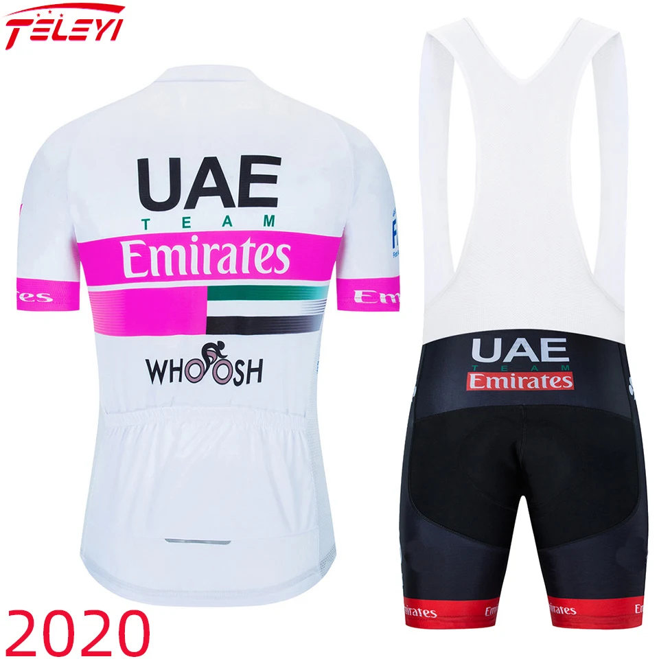 2020 United Arab Emirates team Cycling Jerseys bicycle Clothes quick dry bib gel sets Cycling Clothing uniforms sportswear suit