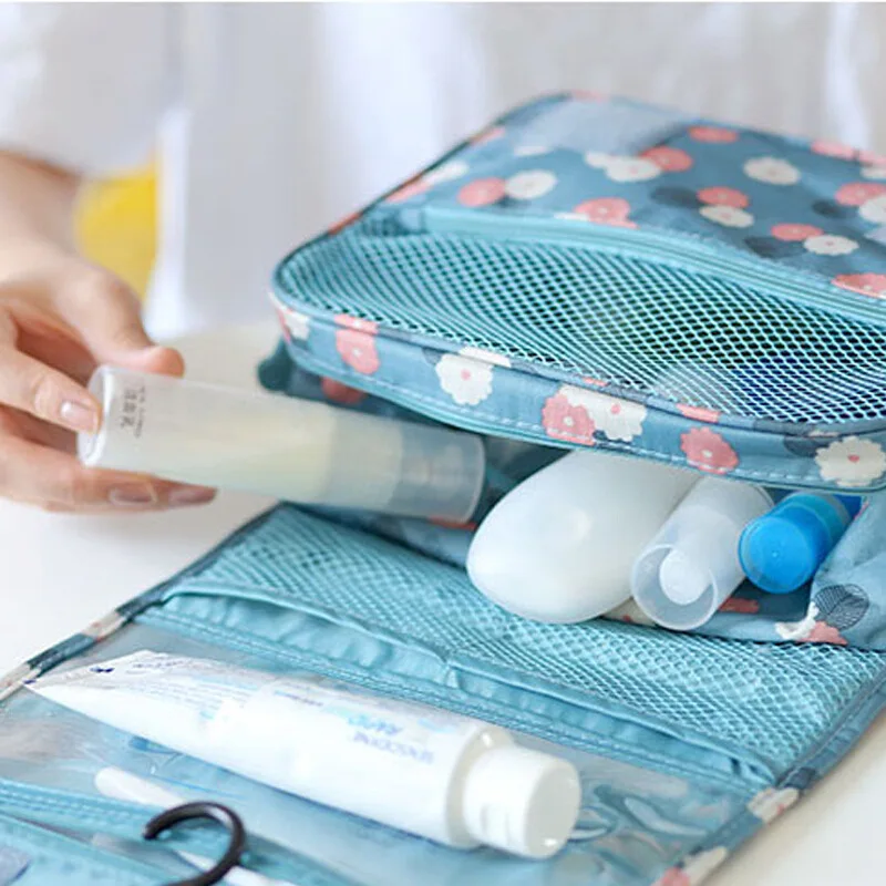  Travel Wash Bag Oxford Storgage Bag Portable Cosmetic Bag Multi-functional Men's Women's Waterproof - 4000256485237