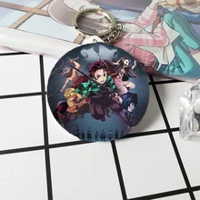 Японское аниме Demon Slayer Kamado Tanjir Nezuko брелок ПВХ фигурка игрушки