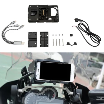 

Motorcycle Universal Phone Stand Navigation Holder USB Charging Smartphone Bracket For BMW R1200RS F800/700 GS R 1250 Parts