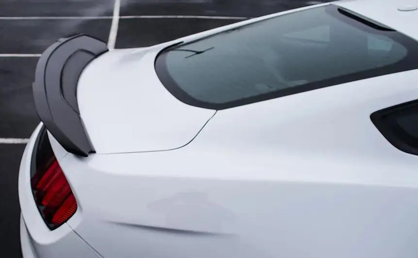 15-18 Mustang задний спойлер GT350 Стиль углеродного волокна трекпак спойлер багажника для Ford Mustang