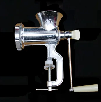 

xBees 10# Large Manual Meat Grinder Meat Carrot Potato Spice Mincer Sausage Maker Stuffer