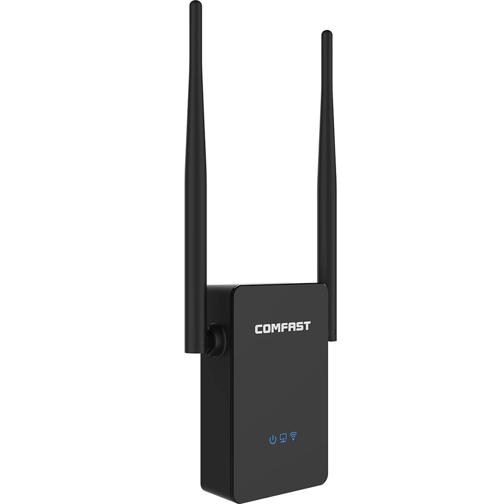 COMFAST 300M Dual Antenna WiFi Repeater Router AP Enhanced Extender CF-WR302S EU Plug