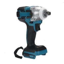 18v 280 n. m sem fio elétrica chave de impacto do motor 1/2 quadrado sem escova recarregável chave led luz para makita 18v bateria