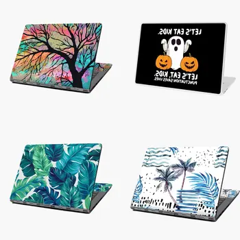 

Lets Eat Kids Pumpkin Halloween DIY laptop sticker laptop skin 12 13 14 15 17 inch for MacBook HP Acer Dell ASUS Lenovo