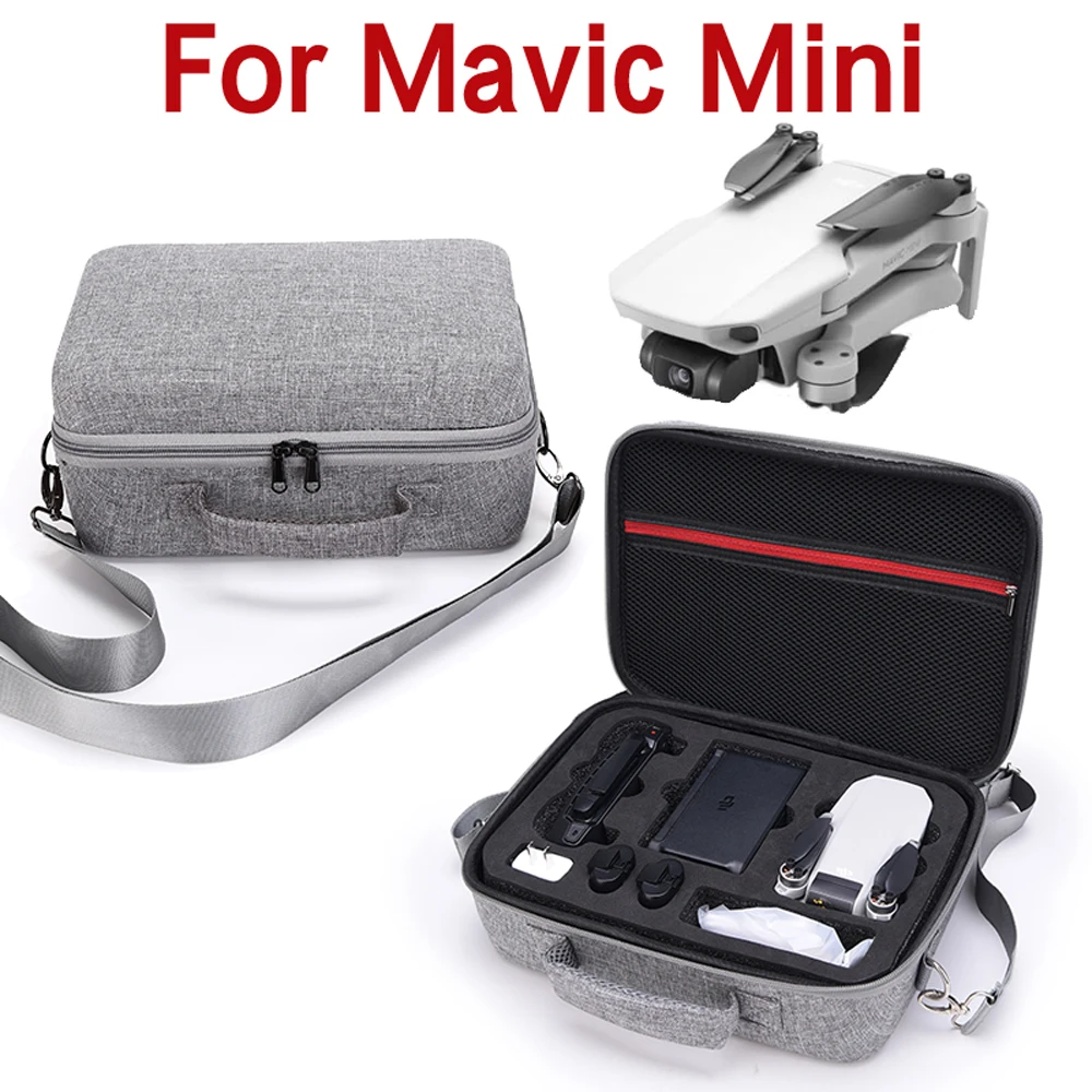 Promo ZDD For DJI Mavic Mini Bag Waterproof Case Drone Shockproof Box Protector With Remote Controller Storage Carry Shoulder Handle Cover 