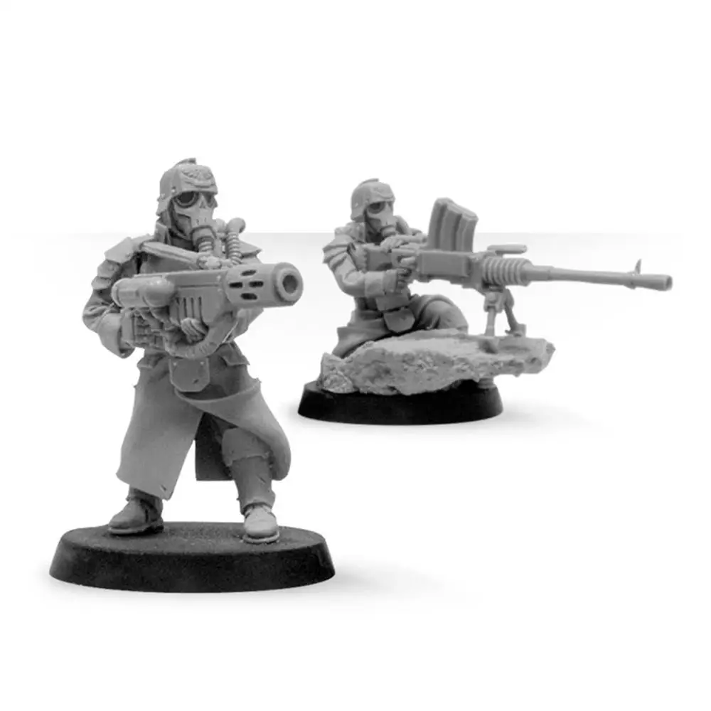 Death Korps of Krieg Grenadiers with Heavy Stubber and Meltagun|Наборы для сборки моделей| |