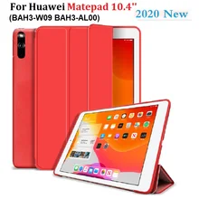 

Trifold Stand Case for Huawei MatePad 10.4 2020 Case BAH3-W09 BAH3-AL00 Tablet cover Stand Smart Magnetic Silicone Case Shell