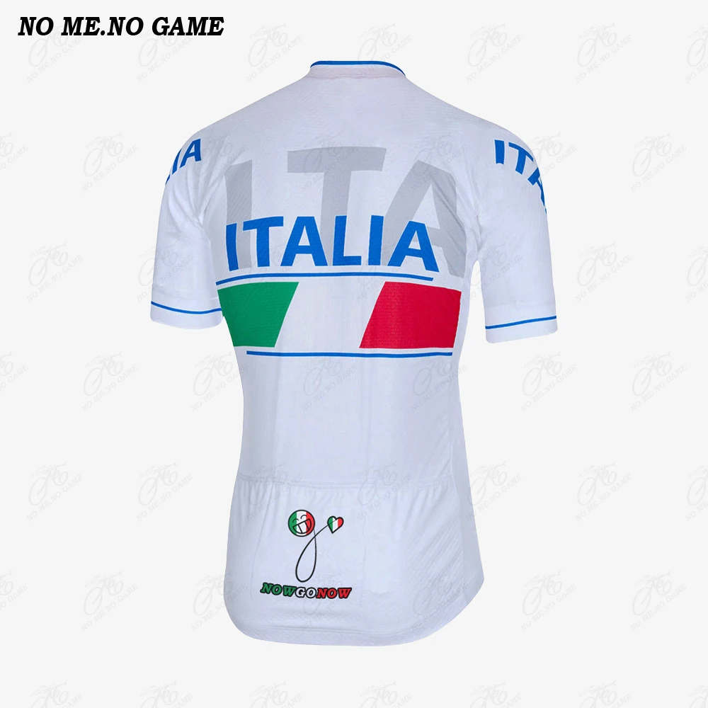 ITALIA national pro team для мужчин Джерси велоспорта красный синий maillot leader велосипедная