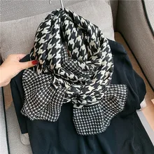 2022 Fashion Animal Leopard Dot Fringe Viscose cotton Shawl Scarf lady High Quality Autumn Winter Wrap Pashmina Muslim Hijab