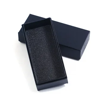 

CKW Keychain Packaging Box 13*5.3*3cm Hard Shell Paper Sponge Rectangular Accessory Carton Jewelry Packaging & Display