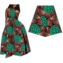 6 ярдов Хлопок африканская печатная настоящая голландская восковая ткань дизайн швейная батик ткань нигерийская настоящая вощеная ткань Анкара