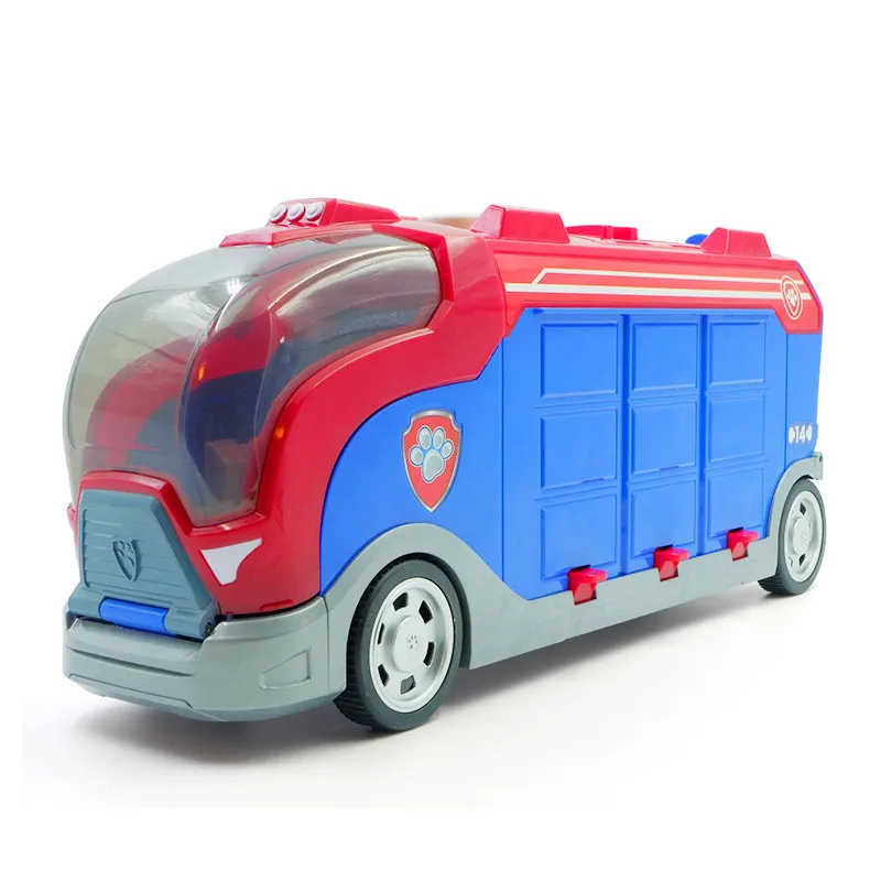Paw Patrol игрушки набор собака мобильный спасательный большой автобус Щенячий патруль день рождения деформация детская игрушка рождественские подарки