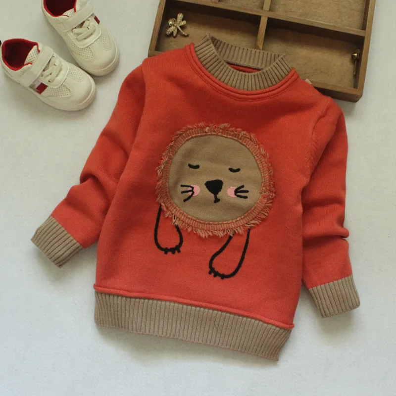 

CHILDREN'S Cartoon Pullover Sweater 2018 Fall And Winter Clothes New Style Girls Korean-style Sweater BOY'S Sweater Baby Line yi