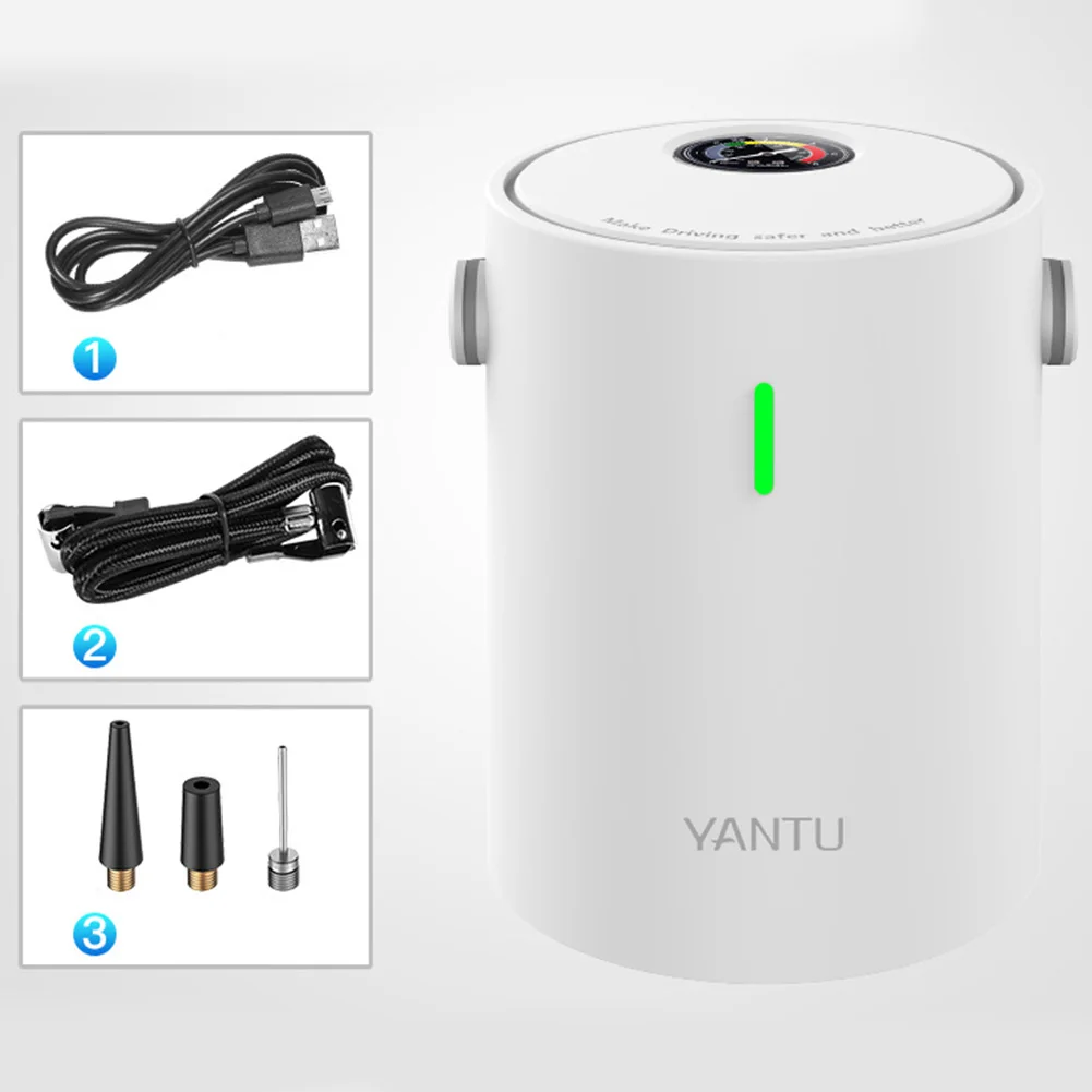  Electric Inflatable Bed Basketballs Handheld Compressor Tire Inflator Car Air Pump Multifunction Re