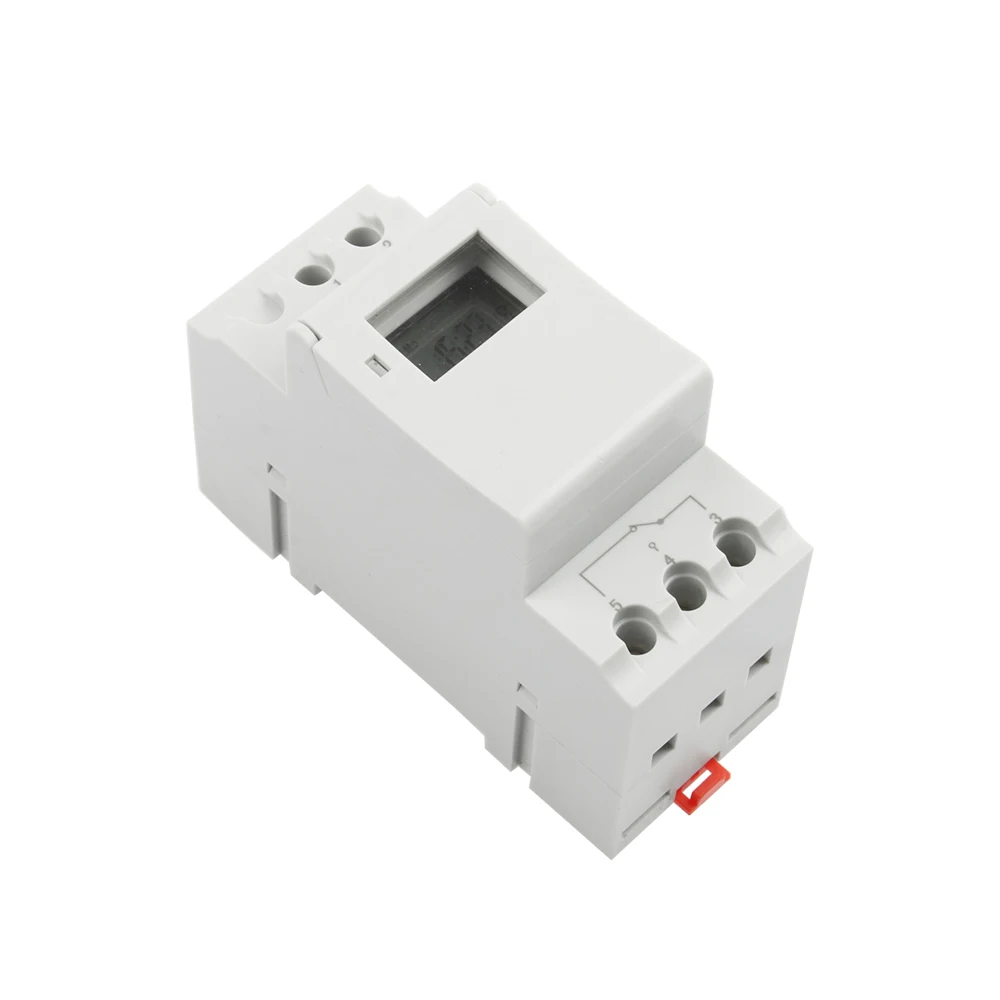 1Pc New Type 220V Digital LCD Power Timer Programmable Time Switch Relay tp8a16  Weekly Timer No Battery Stable Timer Switch 2