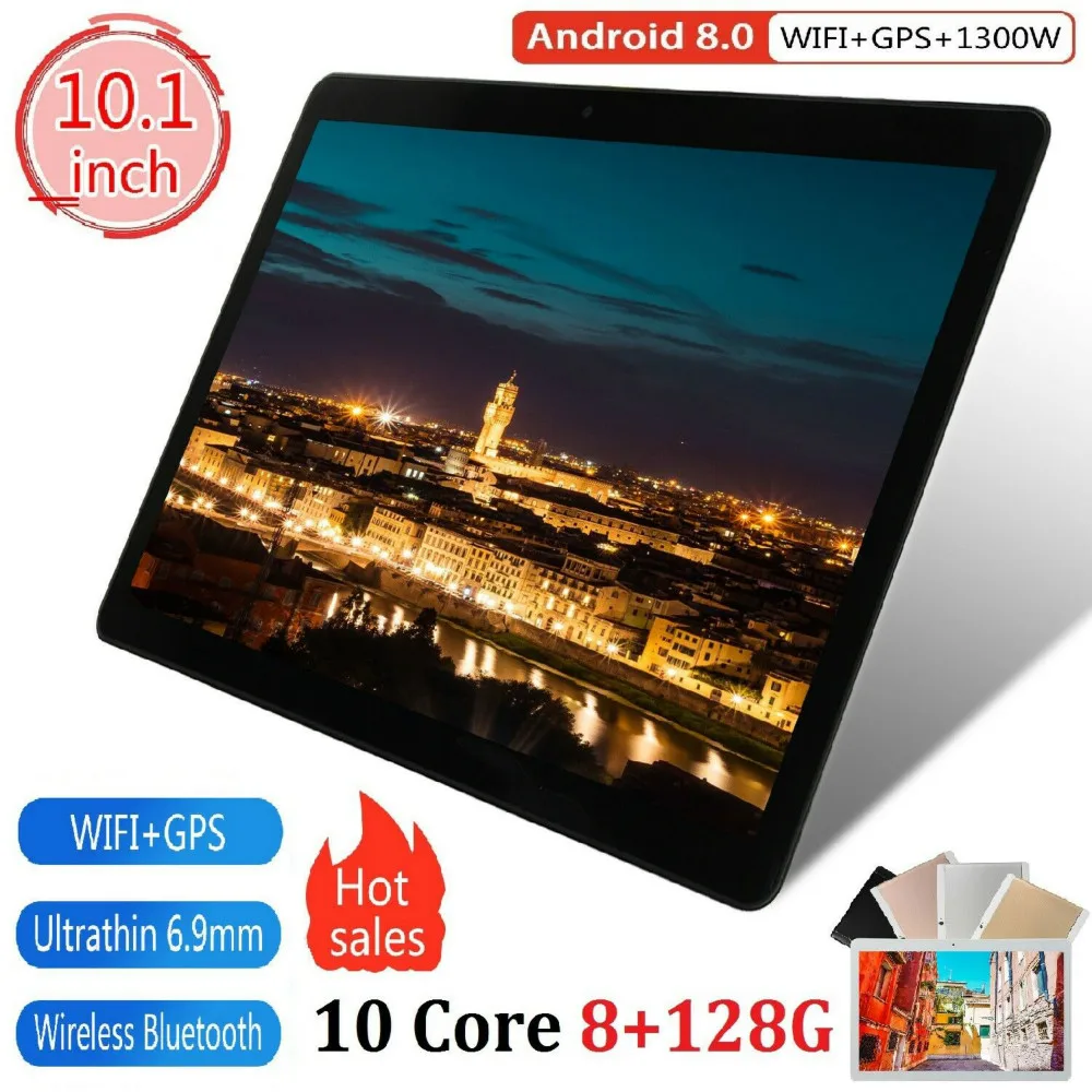 1280x800 IPS Wi Fi Bluetooth планшетный ПК с системой андроида и 8 0 OS 10 дюймовый планшет Octa Core 3G