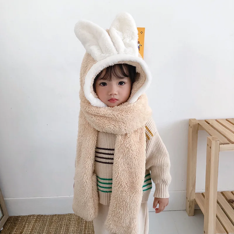 Милые шапочки с ушками для детей и взрослых, милые шапочки, шарф Mao Liang, шапка на голову