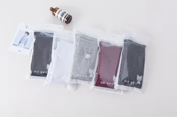 

2020 New Fashion Adults Socks Solid Color Cotton Knee-High Socks for Women Men Black/Dark Gray/White/Light Gray/Wine Red