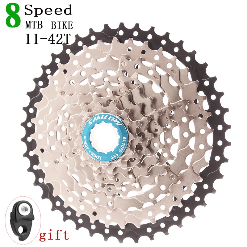 SMLLOW MTB кассета 8 скоростей маховик для shinamo Sunrace XT SLX sram gx 11-42 т велосипедная часть