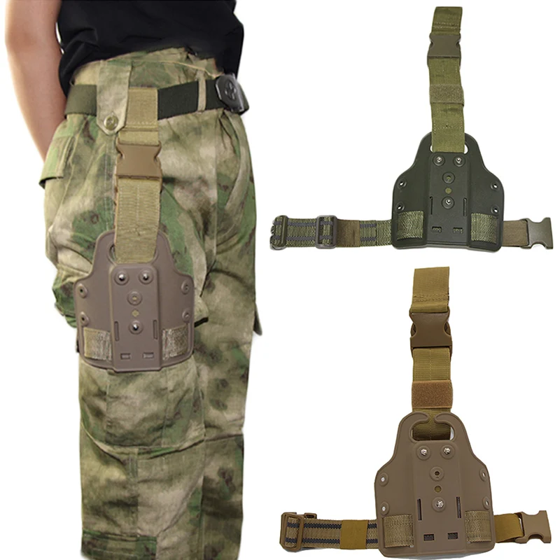 

Tactical Drop Leg Holster Platform Adapter Paddle For Glock 17 19 Beretta M9 1911 USP Gun Holster Case Hunting Accessories