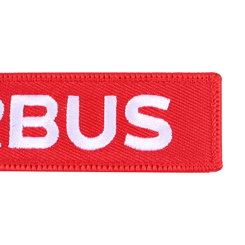 AIRBUS Keychain Phone Straps Double-sided Embroidery A320 Aviation Key Ring Chain for Aviation Gift Strap Lanyard for Mobile (4)